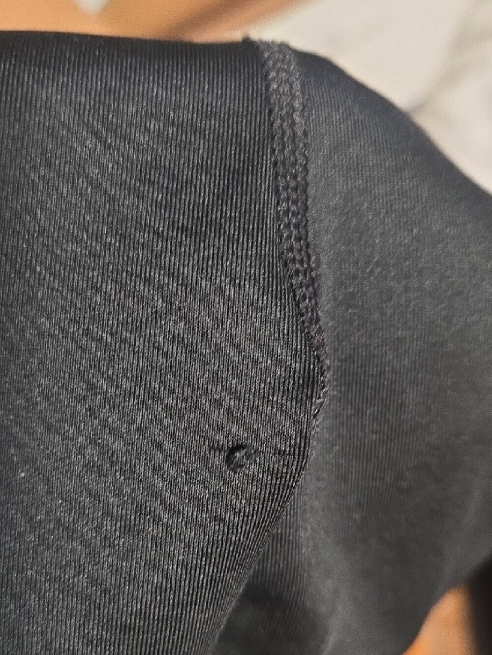 Nike Black Leggings with Gold Swoosh and NIKE PRO Waistband - Picture 6 of 7